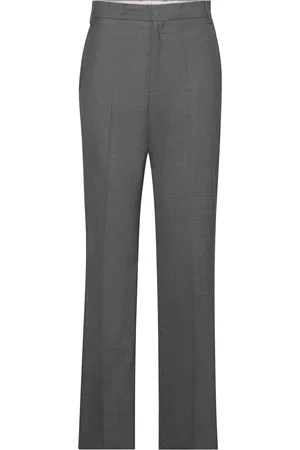 Hope Straight-Leg Suit Trousers Grey