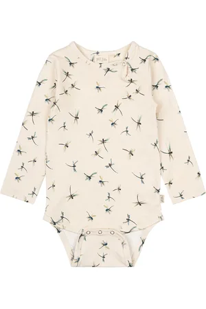 Petit Piao Body L/S Printed Beige