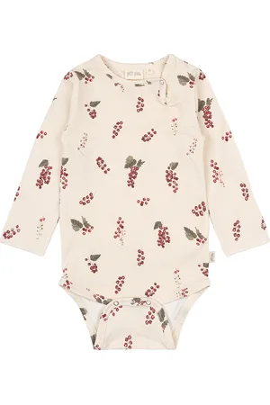 Petit Piao Body L/S Printed Beige