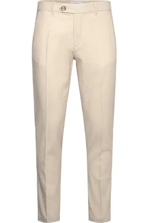 Lindbergh Linen Club Pants Cream