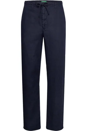 Benetton Trousers Navy