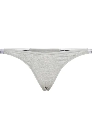 Calvin Klein Dipped String Thong Grey