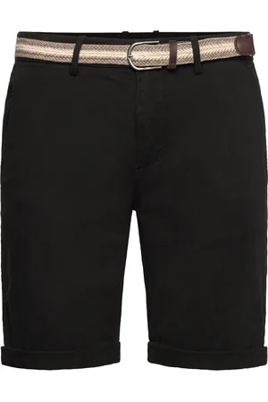 Lindbergh Suplerflex Chino Short W?. Belt Black
