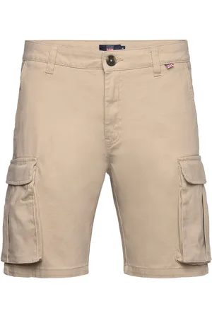 Vinson Roger Cargo Cot Vin M Shorts Beige