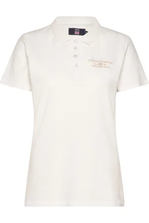 Vinson Katie Reg Cot Vin W Polo White