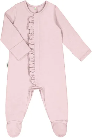 Gugguu Baby Frilla Full Bodysuit Pink