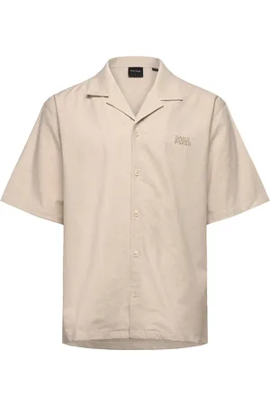 Daily paper Linen Ss Shirt Beige