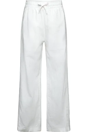 GANT Cotton Linen Pants White