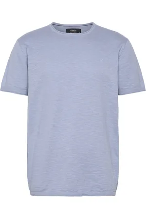 Clean Cut Thomas Knitted T-Shirt Blue
