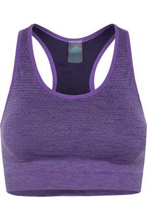 Odlo Seamless Medium - Padded Sport Bra Purple