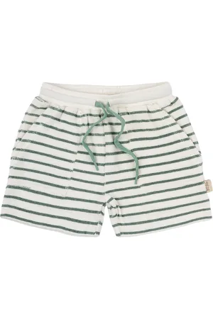 Petit Piao Sweat Shorts Pocket Green