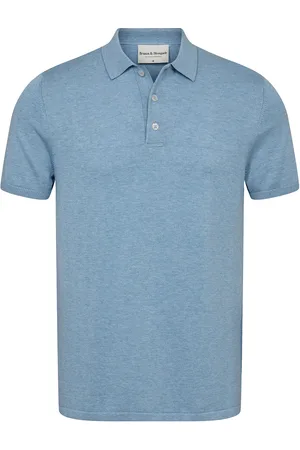 Bruun & Stengade Bs Aaran Regular Fit Polo Shirt Blue