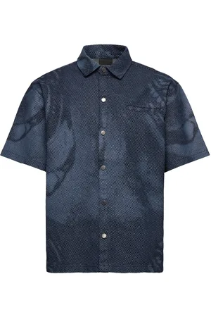 Daily paper Braids Denim Shirt Navy