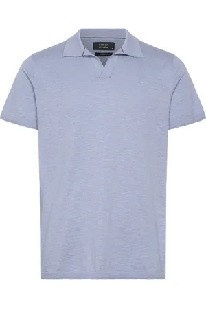 Clean Cut Thomas Knitted Polo Blue