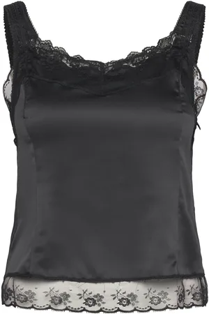 H2OFagerholt Double Lace Top Black