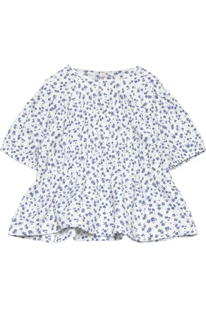 MANGO Floral-Print T-Shirt White