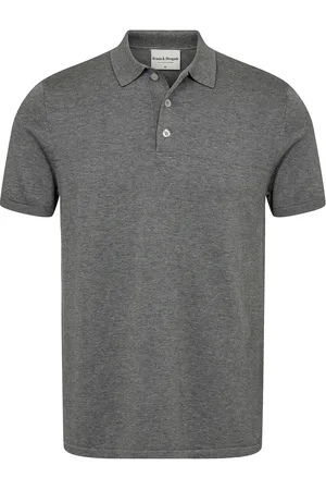 Bruun & Stengade Bs Aaran Regular Fit Polo Shirt Grey