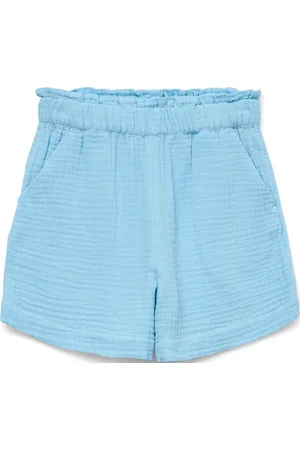 VERO MODA Vmnatali Hw Shorts Wvn Ga Girl Blue
