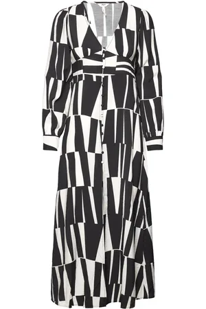 Object Objtaro L/S Long Dress 126 Black