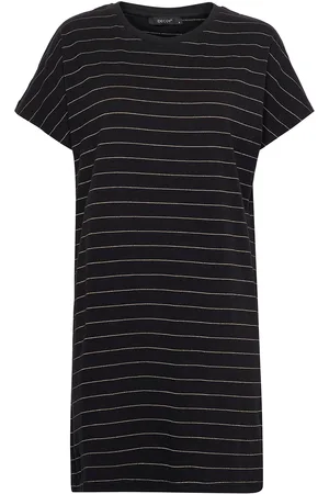 Decoy Jersey Nightgown Black