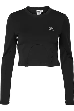 adidas Always Original Rib Long Sleeve Top W Black