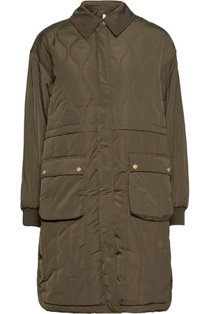 Numph Nucolombia Long Jacket Green