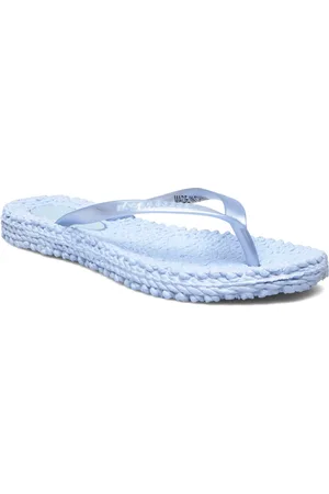 Ilse Jacobsen Flip Flop With Logo Blue