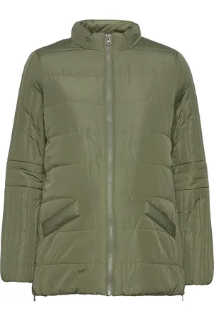 Mama;licious Mlqueenie Zippy Side 2 In 1 Jacket Green