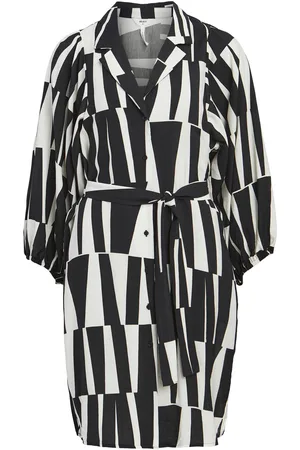 Object Objtaro 3/4 Dress 126 Black
