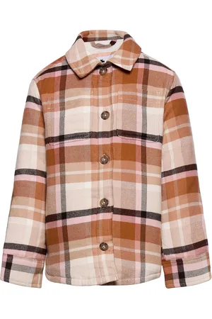 Abercrombie & Fitch Kids Girls Outerwear Brown