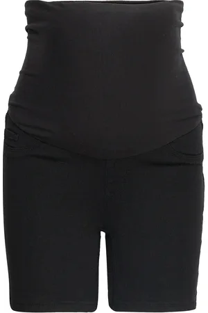 Mama;licious Mlamy Skinny Black Shorts V. Black