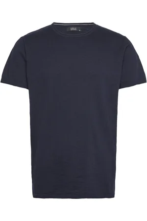 Clean Cut Thomas Knitted T-Shirt Navy