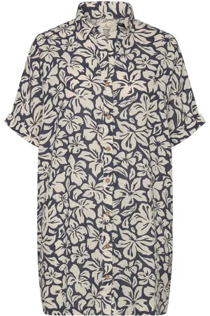 Rip Curl Las Dalias Ss Shirt Dress Navy