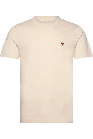 Abercrombie & Fitch Anf Mens Knits Cream