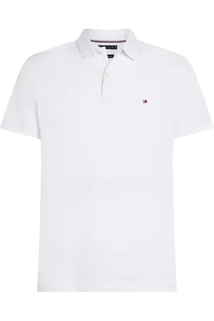 Tommy Hilfiger Linen Pique Reg Polo White