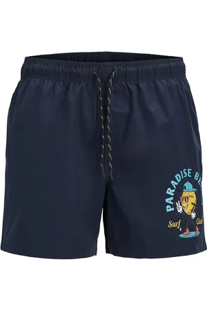JACK & JONES Jpstmaui Jjswim Leg Print Akm Jnr Jack & J S Navy