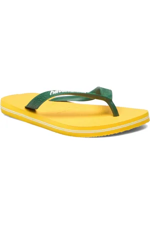 Havaianas Hav Brazil Logo Yellow