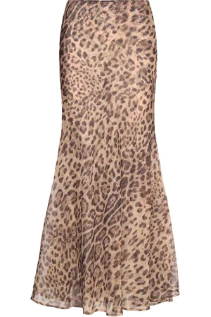 Bardot Monroe Maxi Skirt Brown