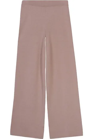 Ivo Nikkolo Knitted Trousers, Tawny Beige