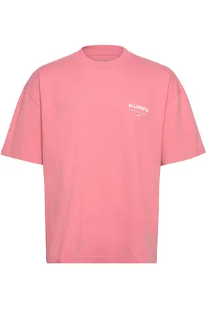 AllSaints Underground Ss Crew Pink