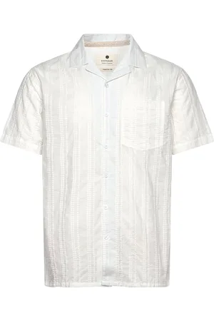 Anerkjendt Akleon Emb S/S Shirt White