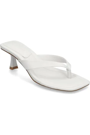 Steve Madden Heyley Heeled Sandals White