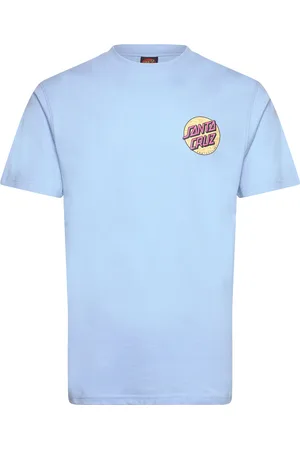Santa Cruz Wagon Dot Chest T-Shirt Blue