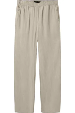 LMTD Nlnfinen Reg Pant Noos Beige