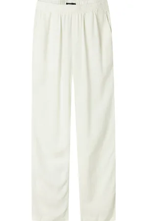 LMTD Nlnfinen Reg Pant Noos Cream