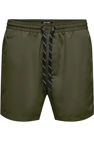 Only & Sons Onsted Life Short Swim Noos Green