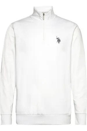 U.S. Polo Assn. Benny Reg Hz Uspa M Sweat White
