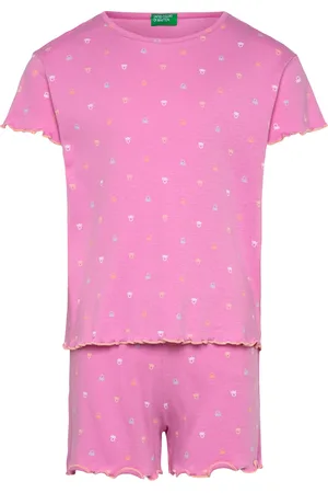 Benetton Pyjama(T-Shirt+Short Pink