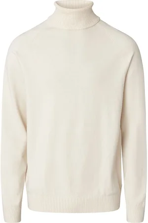 Lexington Tomas Turtle Neck Sweater White