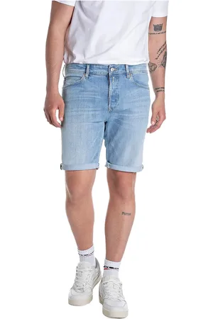 Replay Rbj.981 Short Shorts Tapered 573 Eco Plus Blue